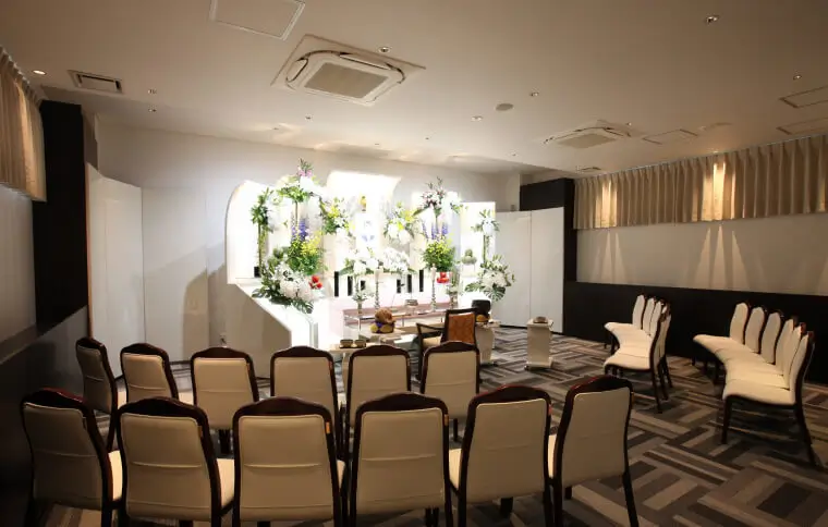 1日1組様貸し切りの家族葬専用式場